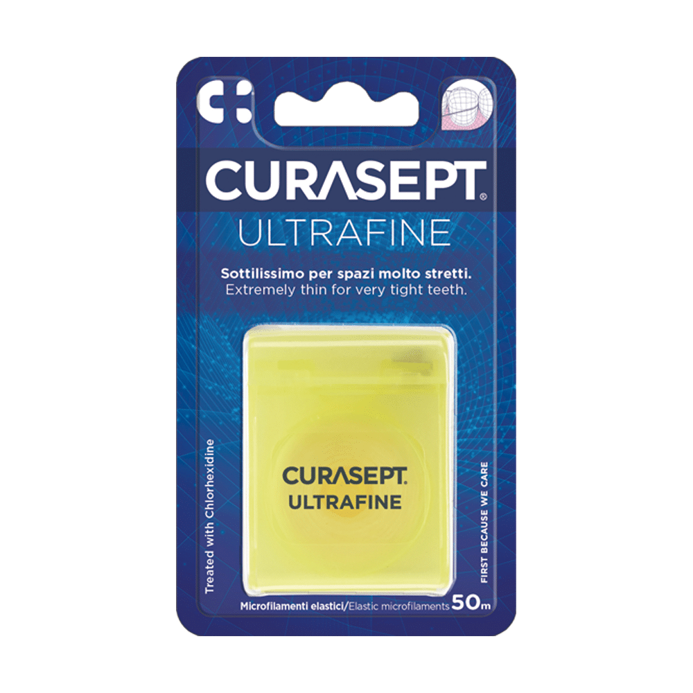 blister dental floss Curasept Flossline ultra fine