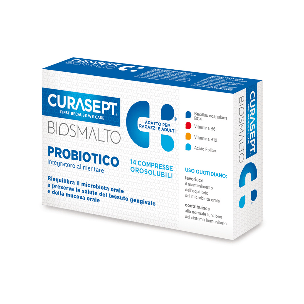 probiotic food supplement Curasept Biosmalto