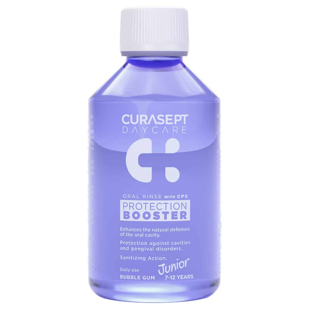 Mouthwash Curasept Daycare Protection Booster Junior Bubble Gum flavour