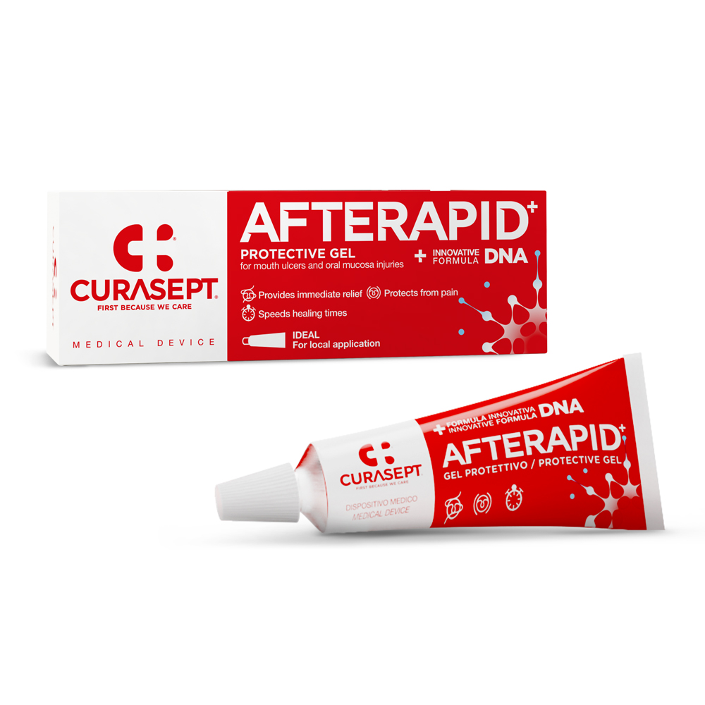 gel and pack Curasept Afterapid
