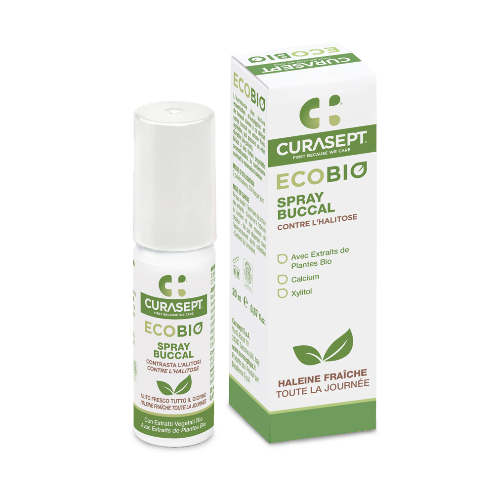 spray Curasept Ecobio with packaging