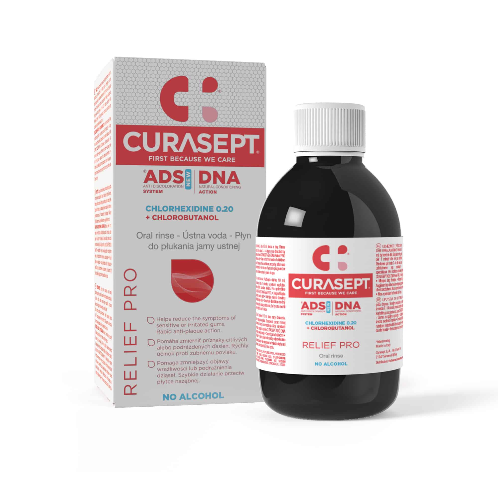 CURASEPT  ADS | DNA RELIEF PRO ORAL RINSE