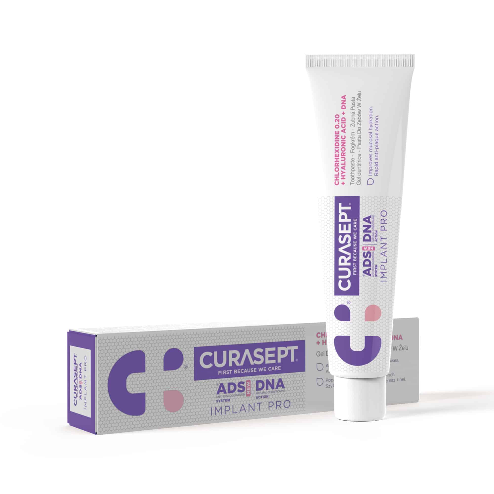 CURASEPT ADS | DNA IMPLANT PRO TOOTHPASTE